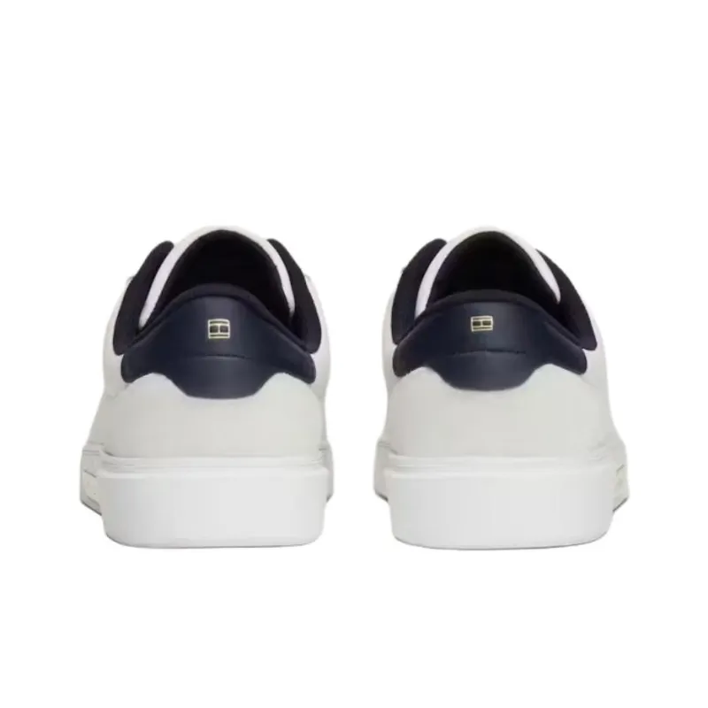 Tommy Hilfiger Trainers Low Top Skateboard Shoes Women's White-4
