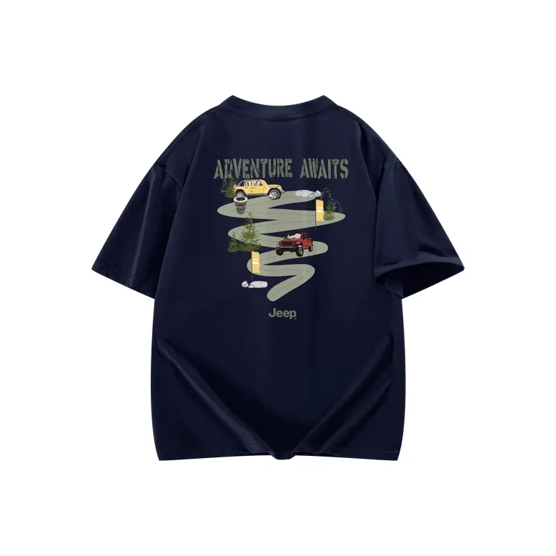 Jeep Pasture Horse Lifestyle T Shirt Unisex-9