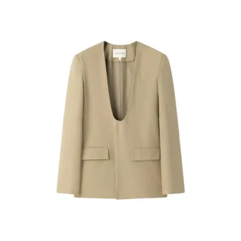 VIKTORIACHAN Business Suit Women's Khaki