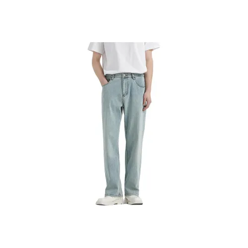 WILD LEADER Jeans Men Light Blue[NKW5138W09XXK]
