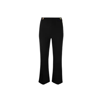 Elisabetta Franchi FW22 Casual Pants Women's Black