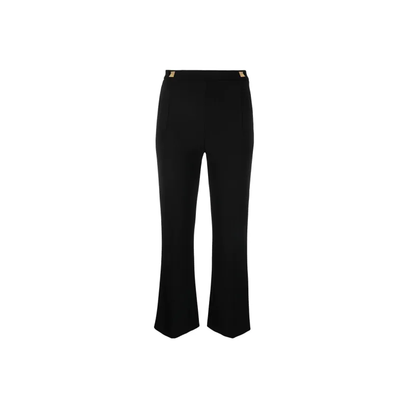 Elisabetta Franchi FW22 Casual Pants Women's Black-0