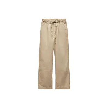 ZARA Casual Pants Women's Light Whiskey Color
