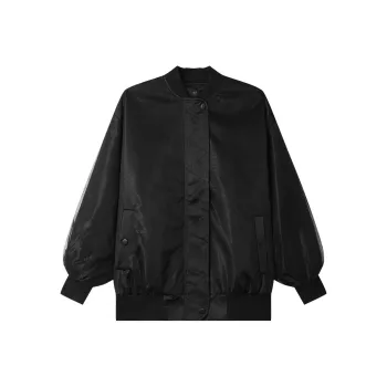 LOUISY AO Baseball Jacket Women's Black