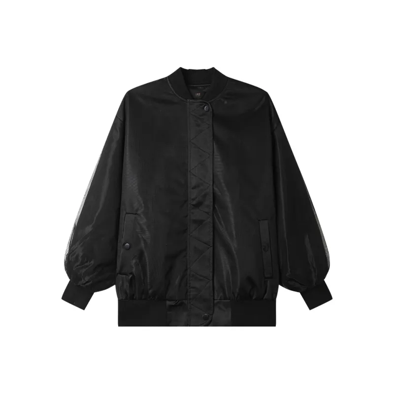 LOUISY AO Baseball Jacket Women's Black-0