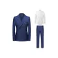 Navy Blue Two-Piece Set+Shirt
