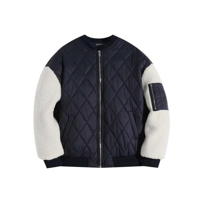 MKBY Baseball Jacket Women's Navy Blue-0