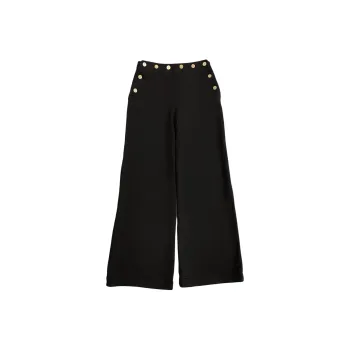 CHANEL Casual Pants Women's Black