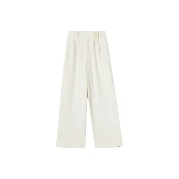 B.Duck Casual Pants Women's Beige Apricot