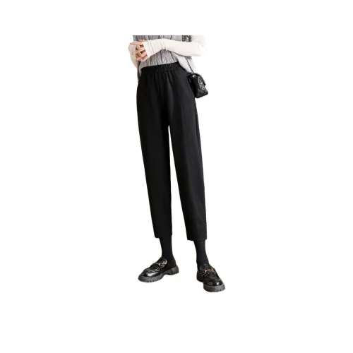 TERRE BLEUE Casual Pants Women's Black
