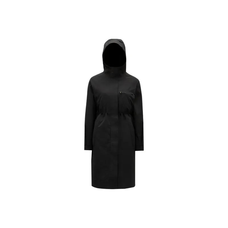 Moncler SS22 Trench Coats Women's Black-0