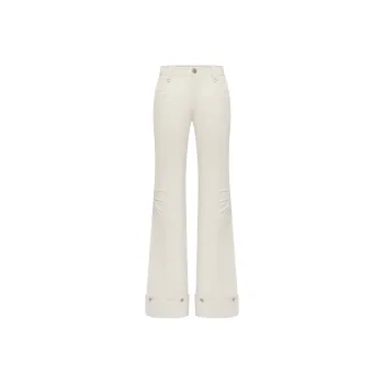 PUKI Casual Pants Women's White