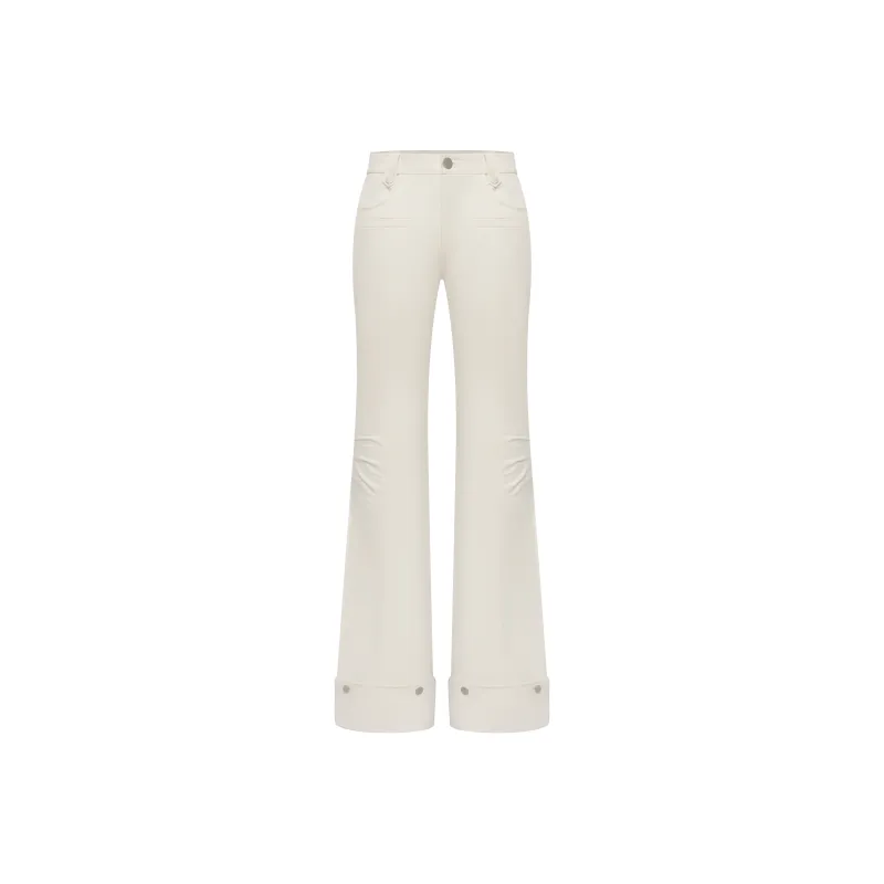 PUKI Casual Pants Women's White-0