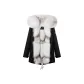 Black+Classic Snow Fox Fur