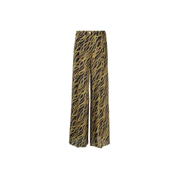 MICHAEL MICHAEL KORS Graphic Printed Wide Leg Trousers