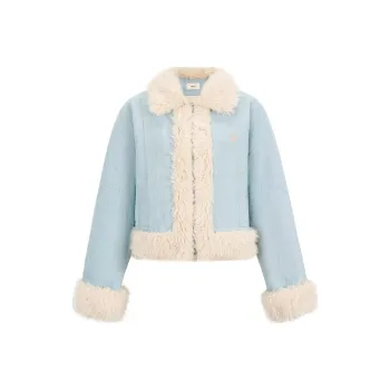 NS76 Puffer Jacket Women's Light Blue