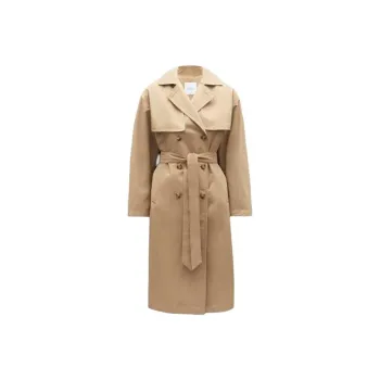 Moncler Coats Women's Khaki