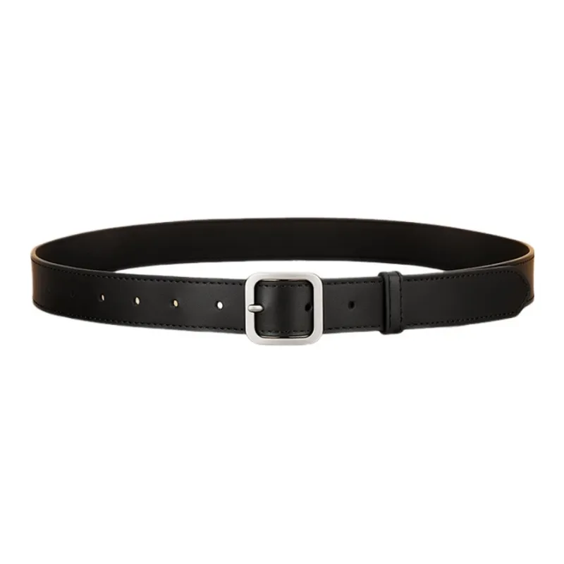 Warrior Split Cow Leather Belts Unisex 1.8/2.4cm-5