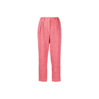 BALMAIN Knitted Sweatpants Women's Pink