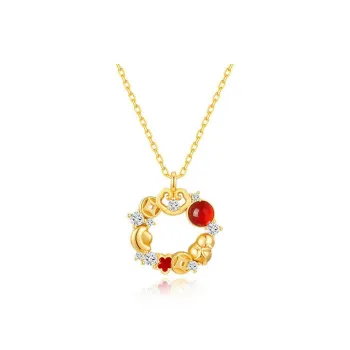 Yi Zhi Jing Agate Necklaces Women's