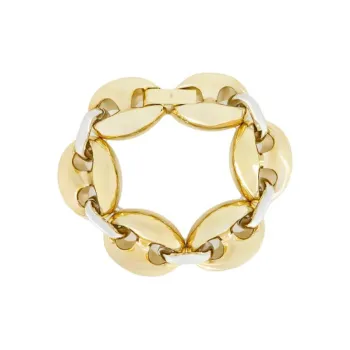 Paco Rabanne Brass Bracelets Unisex Gold