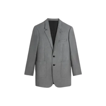 CELINE SS24 Business Suit Coat Women's Gray