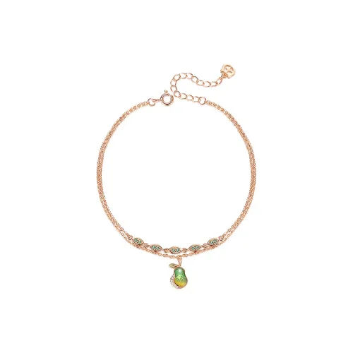Fu Ru Ji S925 Silver Anklets Women's