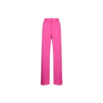 DSQUARED 2 Logo Plaque Wide Leg Trousers