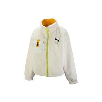 PUMA Velvet Jackets Women's White