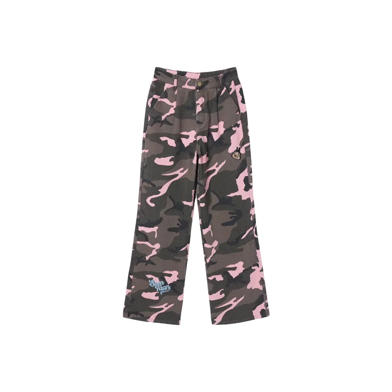 SEENFAAN YZIAS Artist Joint Style Casual Pants Unisex-4