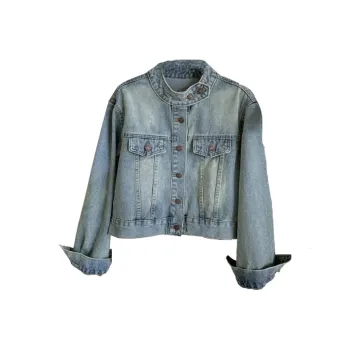 STARFEI Denim Jacket Women's Blue
