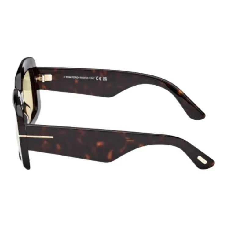 TOM FORD Eyewear Venetia Rectangle Frame Sunglasses-2