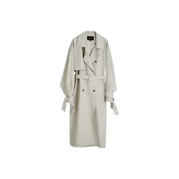 ELLE Trench Coat Women's Khaki Green