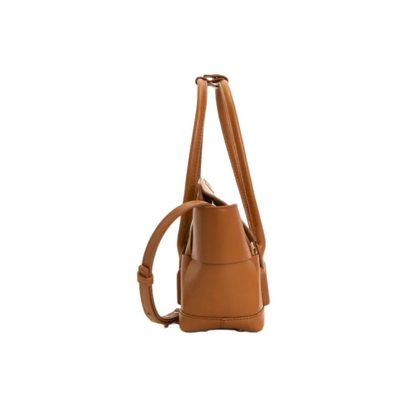 Bottega Veneta Leather Handbag Women's Brown-1