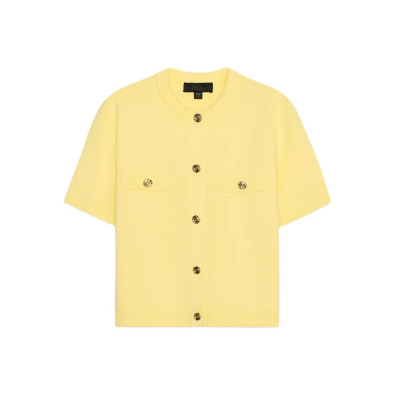 ZARA Knitwear Women's Yellow-0