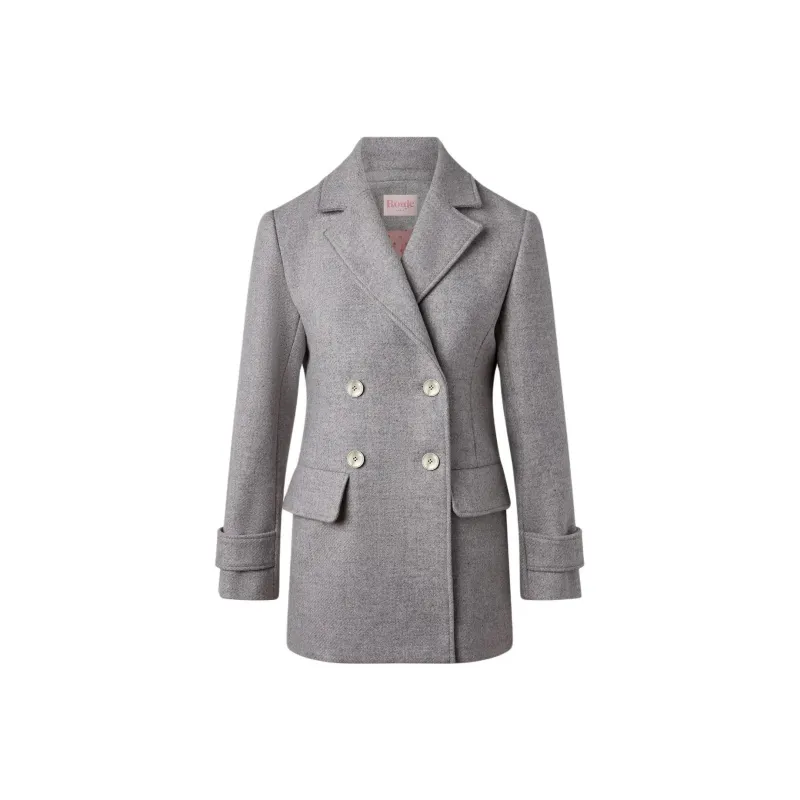 Rouje FW24 GUILAIN COAT Coats Women's Gray-0