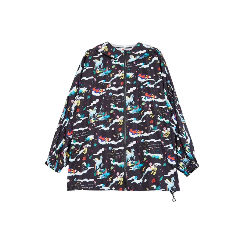 MUGUOGUOMU Cropped Coat Women's-1