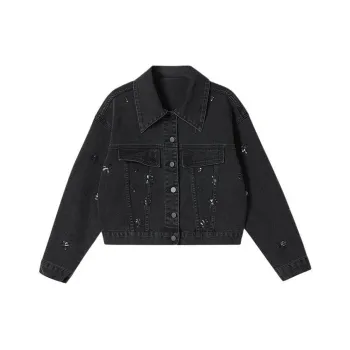 Jonas Wagell Denim Jacket Women's Black