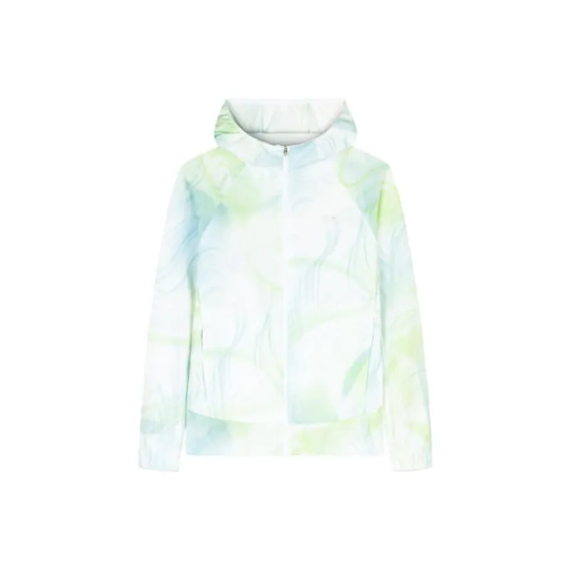 Anta Running Collection Trench Coat Women's Misty Blue/Full Of Stamps-0