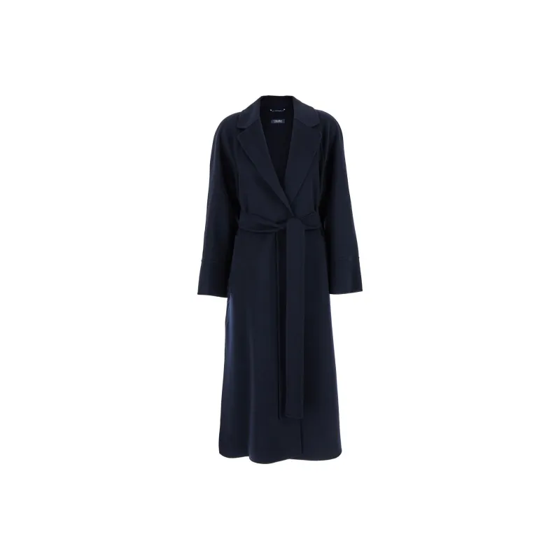 'S MAX MARA Agata Belted Long Sleeved Coat-0