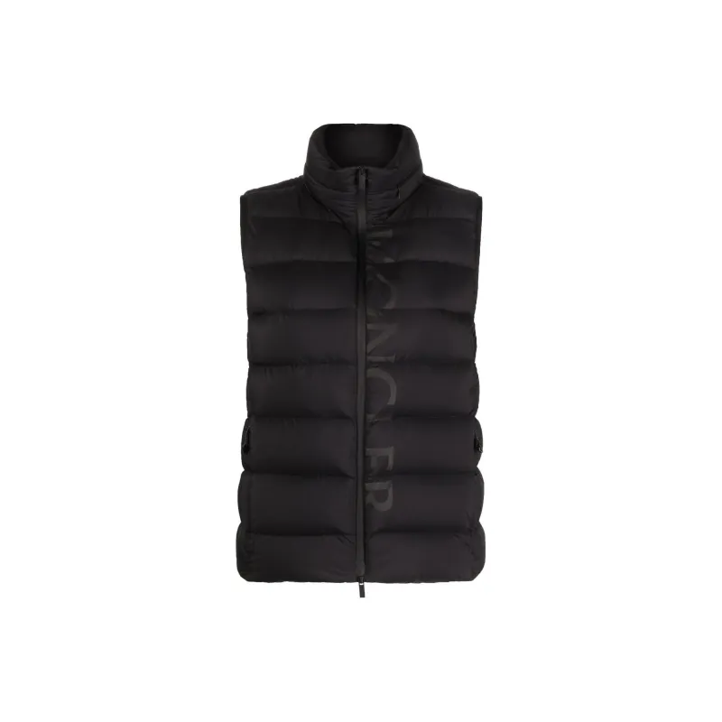 Moncler Logo print Padded Gilet-0