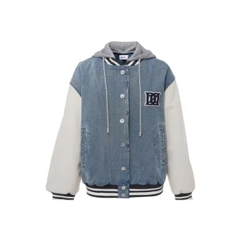 D'zzit Cropped Coat Women's Light Blue