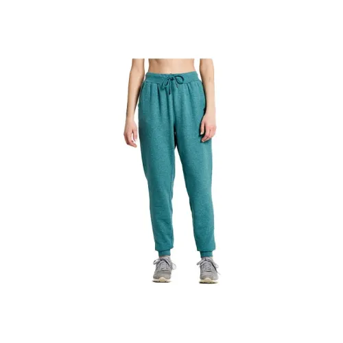 Saucony Rested Sweatpant Casual Pants Women's Green