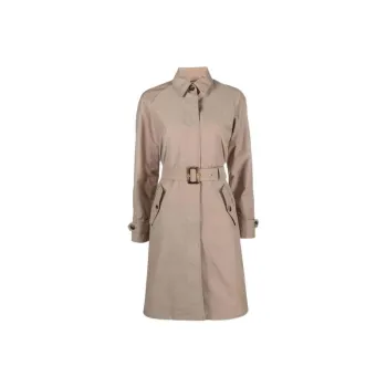 BARBOUR Trench Coats Women's Light Umber