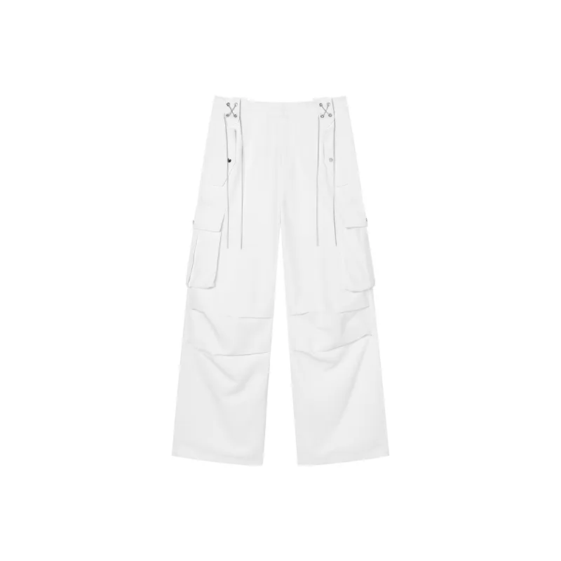 I'M ONE Cargo Pants Women's White-0