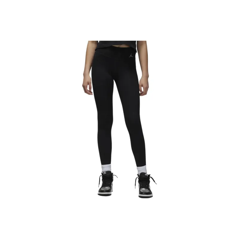 Jordan Sport Knitted Fabric Sweatpants Women's Black-0