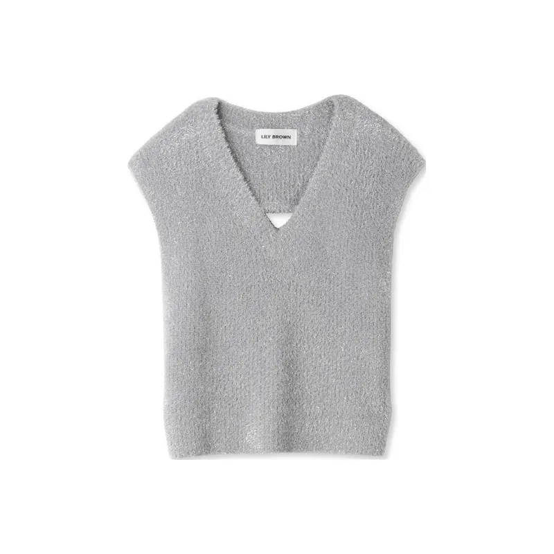 Lily Brown Vests Women's-1