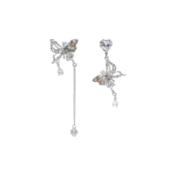 KING OF BLING Alloy With Zircon Earrings Women's