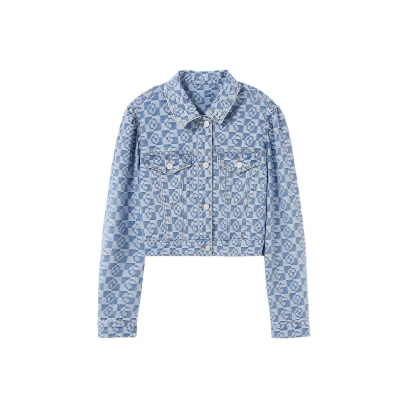 COCOON Denim Jacket Women's Jacquard-0