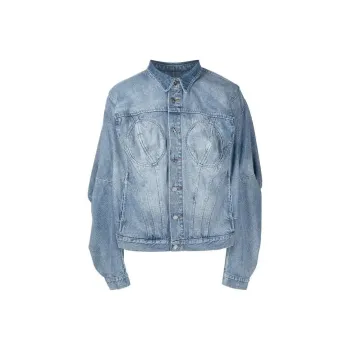 NATASHA ZINKO Washed Denim Jacket
